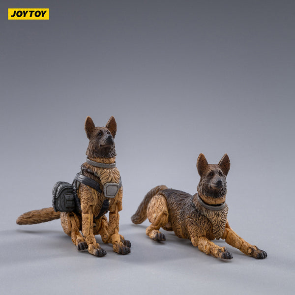 JOYTOY 1/18 Action 2 Dogs Model toys