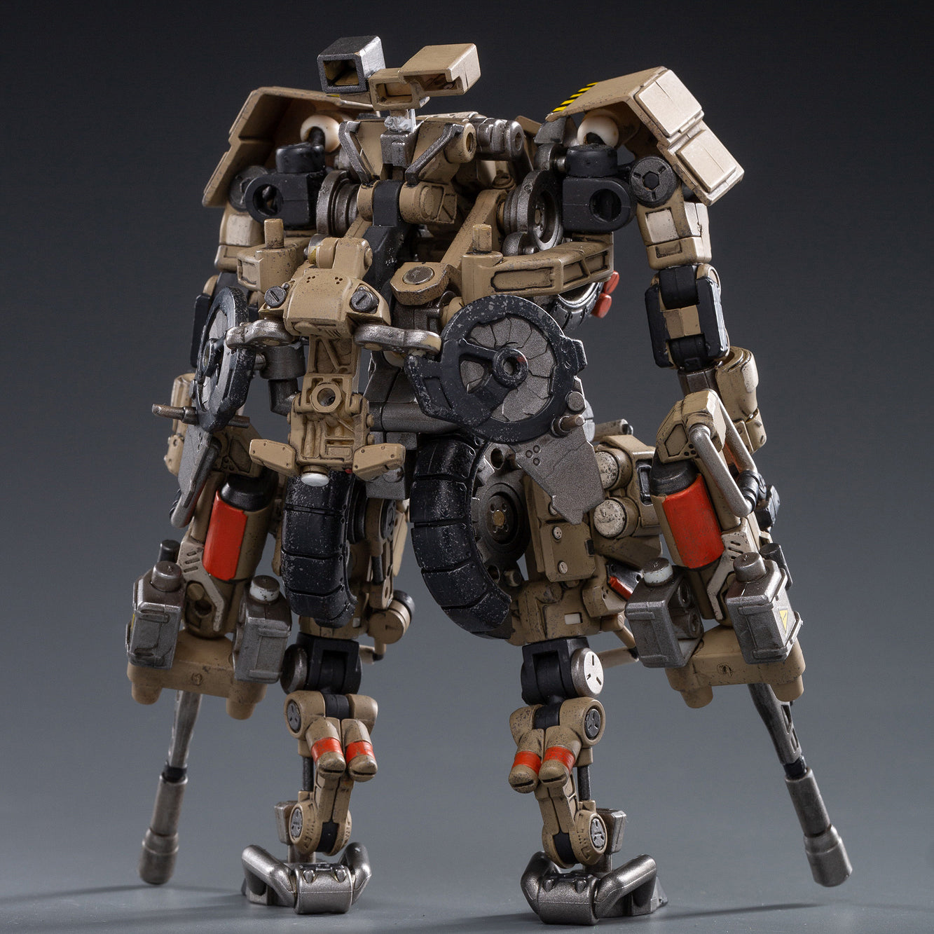 JOYTOY 1/18 X-HH02 Hurricane-Heavy Firepower Dual Mode Mecha (Sand