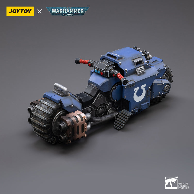 JOYTOY 1/18 Warhammer 40.000 Ultramarines Outriders & Intercessors - Action Figure Da Collezione (Set 2 Pezzi) - 15+ Anni