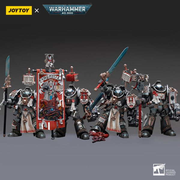 JoyToy 1/18 Warhammer 40K Terminators Chevaliers Gris